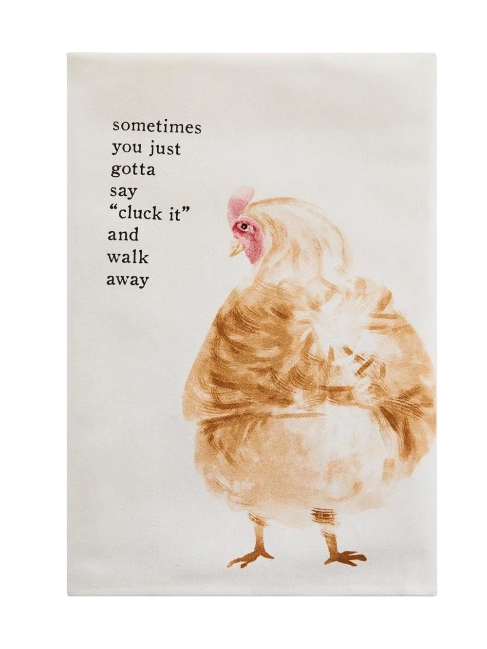 Chicken Farm Icon Towel by Mud Pie